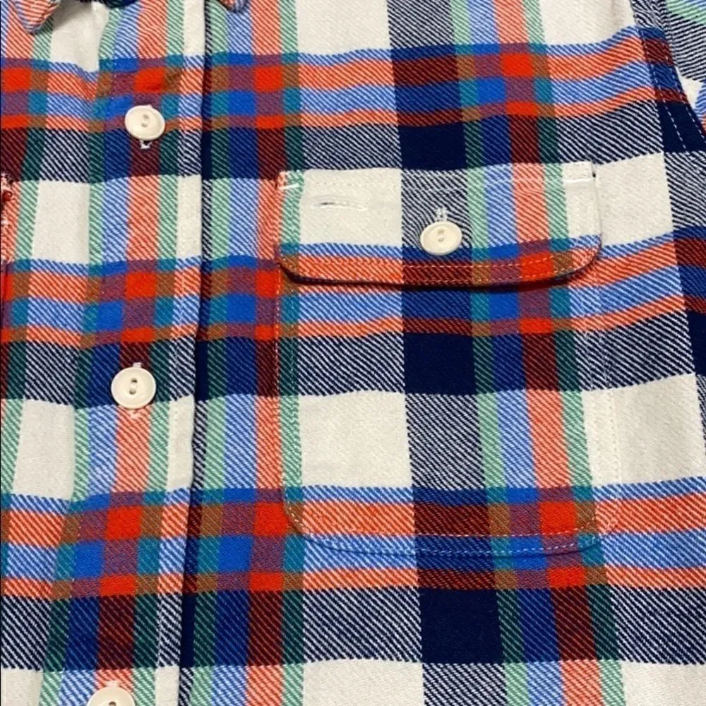 GAP kids plaid
